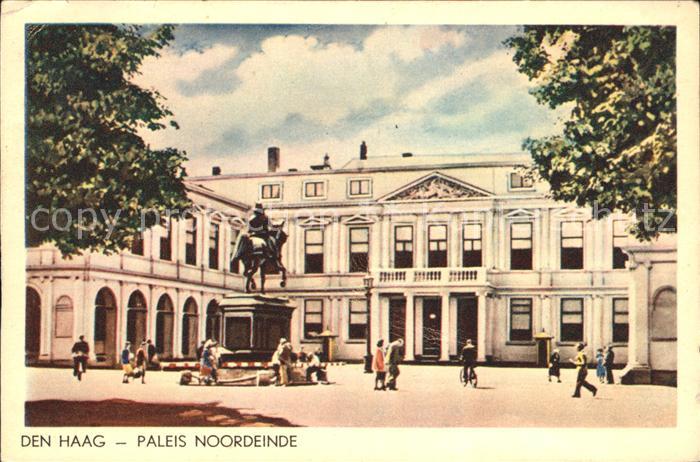 Den Haag Paleis Noordeinde Reiterstandbild Denkmal