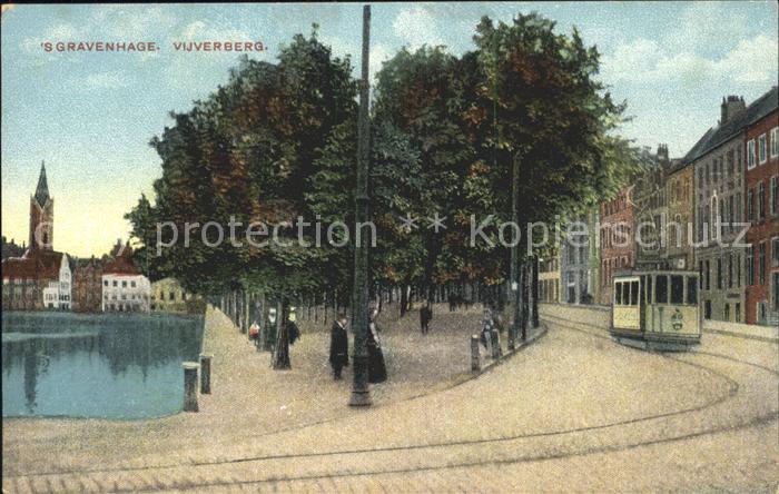 s-Gravenhage Vijverberg Strassenbahn