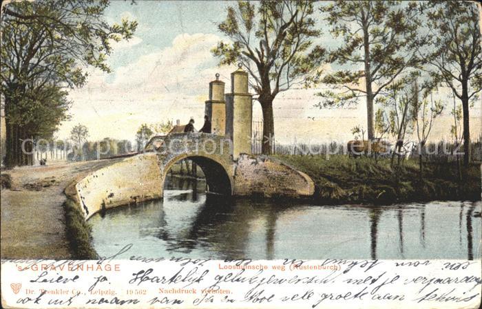 s-Gravenhage Loosduinsche weg Rustenburch Bruecke