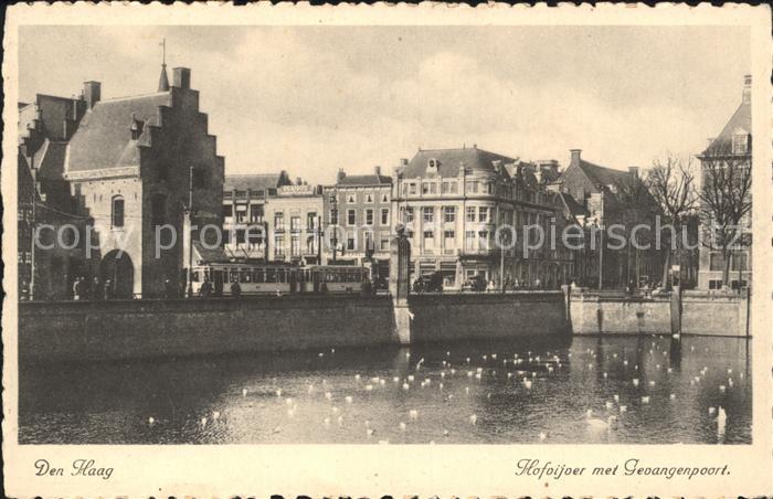 Den Haag Hofvijver Gevangenpoort