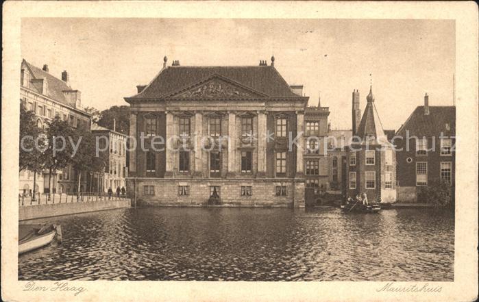 Den Haag Museum Mauritshuis Vijver