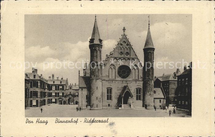 Den Haag Binnenhof met Ridderzaal