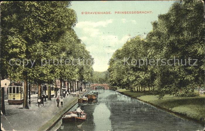 s-Gravenhage Prinsessegracht Kanal Kahn