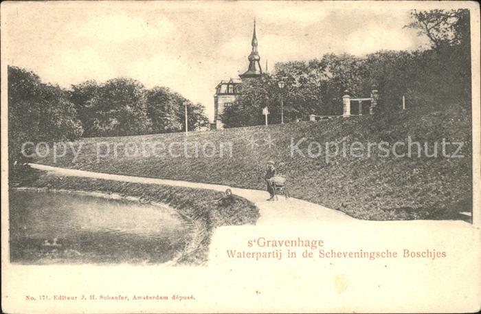 s-Gravenhage Waterpartij Scheveningsche Boschjes