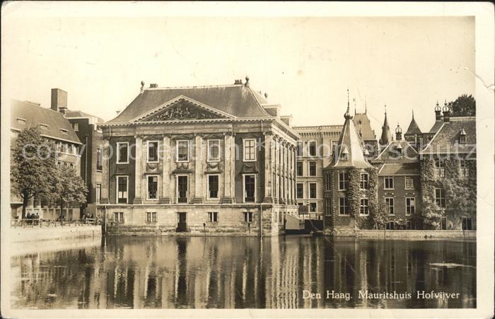 Den Haag Museum Mauritshuis Hofvijver