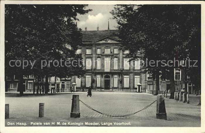 Den Haag Paleis Koningin Moeder Lange Voorhout