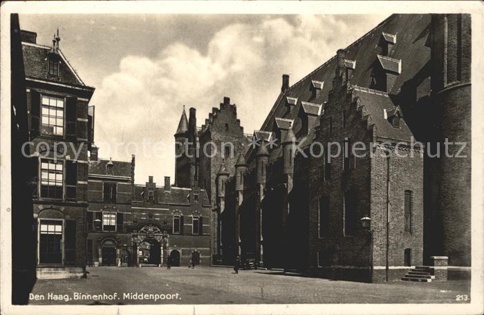 Den Haag Binnenhof Middenpoort