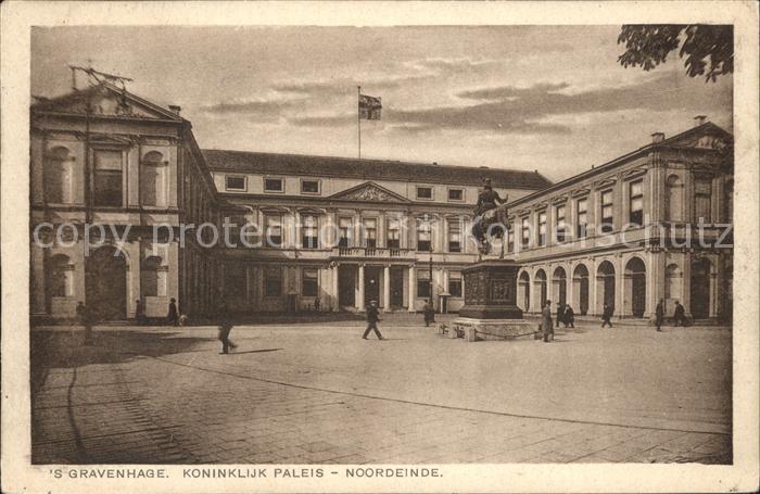 s-Gravenhage Koninklijk Paleis Noordeinde Monument Denkmal