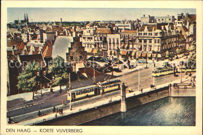 Den Haag Korte Vijverberg Strassenbahn