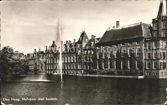 Den Haag Hofvijver Fontein