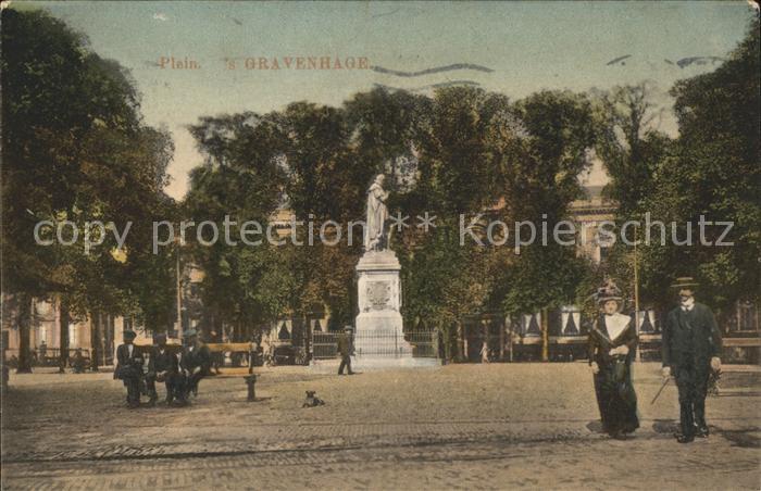 s-Gravenhage Plein Denkmal Statue