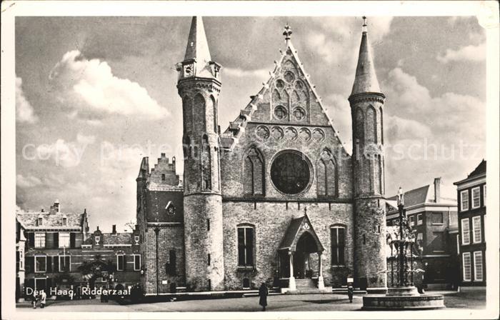 Den Haag Ridderzaal Fontein
