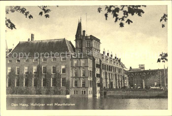 Den Haag Hofvijver Mauritstoren