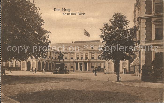 Den Haag Koninklijk Paleis Noordeinde Standbeeld Prins Willem I