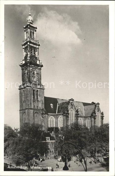 Amsterdam Niederlande Westertoren