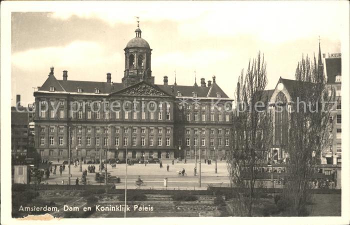Amsterdam Niederlande Dam en Koninklijk Paleis