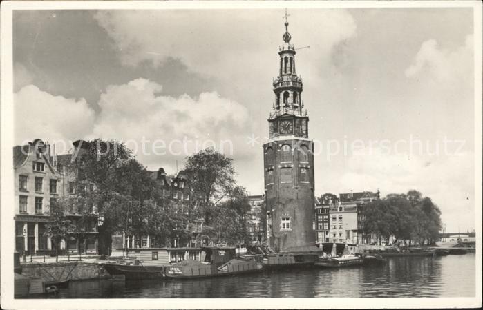 Amsterdam Niederlande Montelbaanstoren