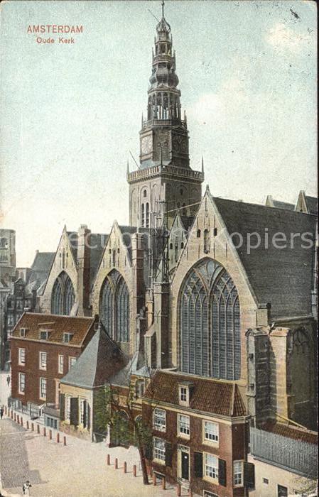 Amsterdam Niederlande Oude Kerk Kirche