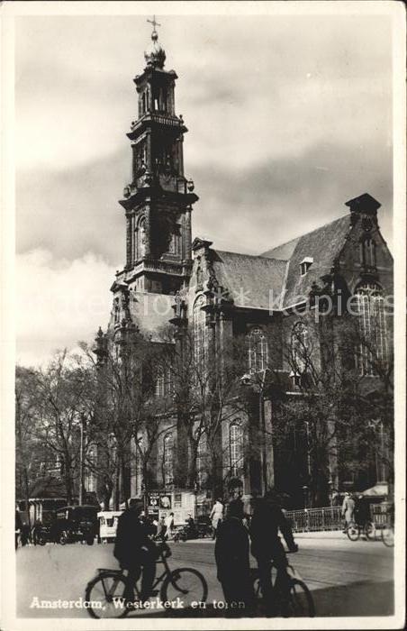 Amsterdam Niederlande Westerkerk Toren Kirche