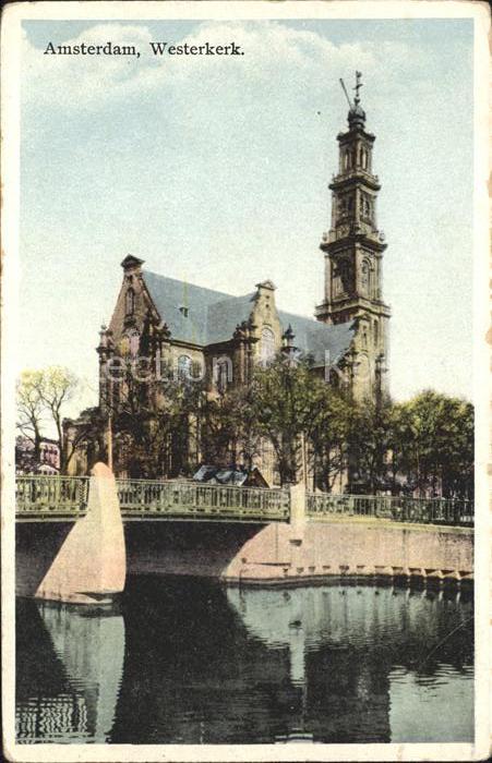 Amsterdam Niederlande Westerkerk Kirche