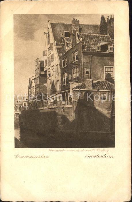 Amsterdam Niederlande Grimnessesluis