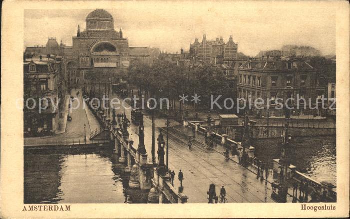 Amsterdam Niederlande Hoogesluis Bruecke