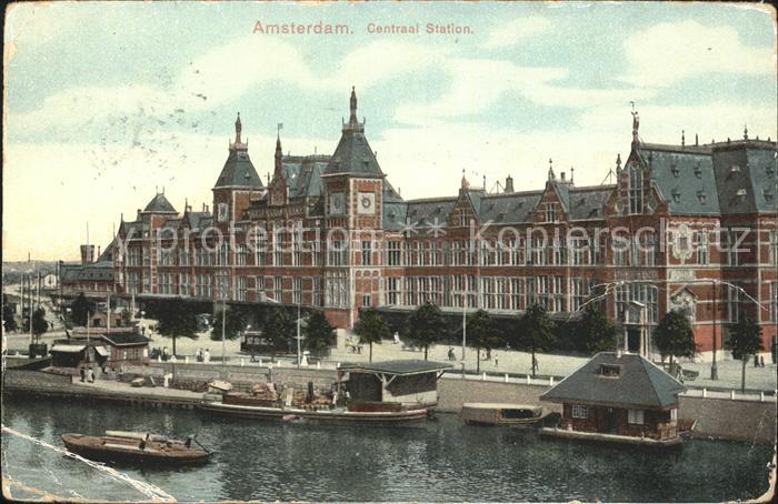 Amsterdam Niederlande Centraal Station Hauptbahnhof