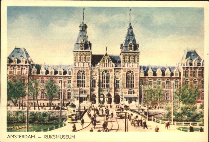 Amsterdam Niederlande Rijksmuseum
