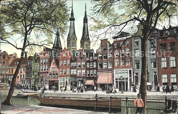 Amsterdam Niederlande Brouwersgracht