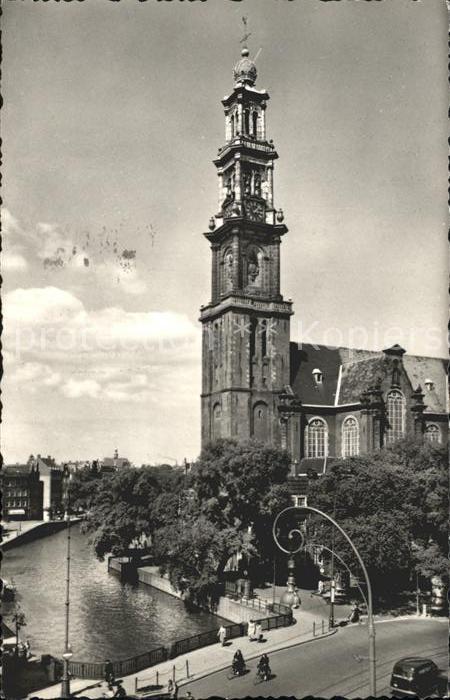 Amsterdam Niederlande Westertoren Kerk Kirche