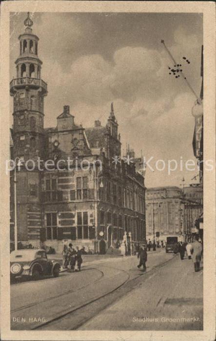 Den Haag Stadhuis Groenmarkt