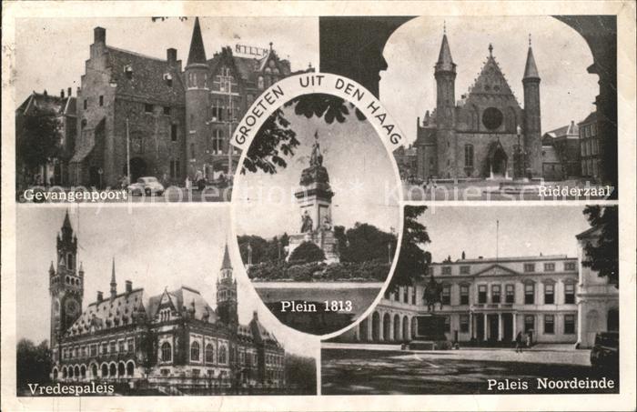 Den Haag Gevangenpoort Ridderzaal Paleis Noordeinde Plein Vredespaleis Plein 181