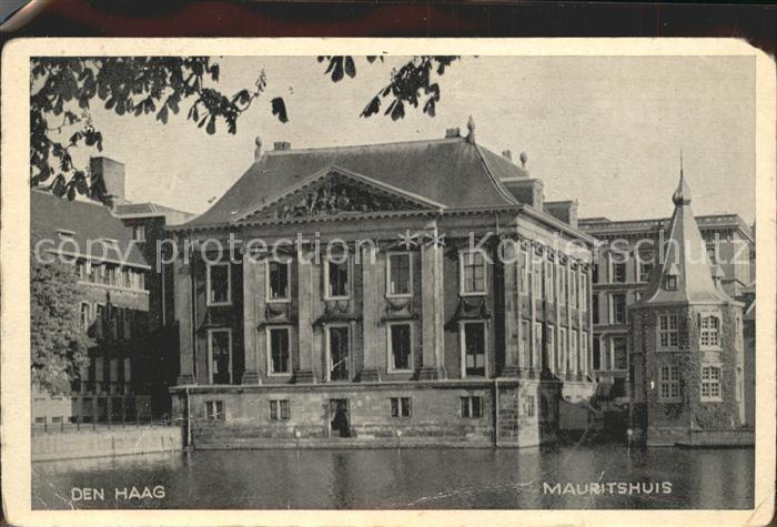 Den Haag Mauritshuis Vijver