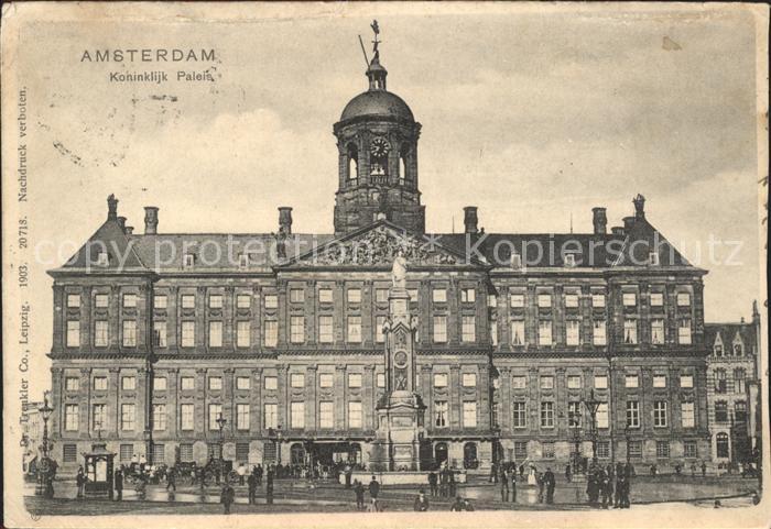 Amsterdam Niederlande Koninklijk Paleis