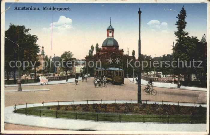 Amsterdam Niederlande Muiderpoort Strassenbahn