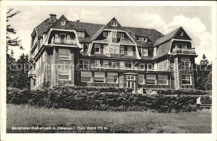 Ilmenau Thueringen Berghotel Gabelbach