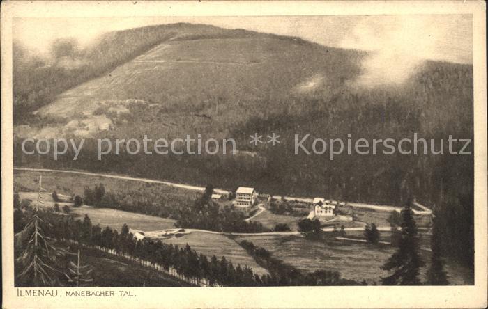 Ilmenau Thueringen Manebacher Tal
