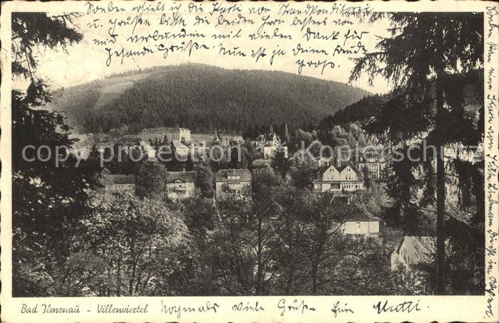 Ilmenau Thueringen Villenviertel