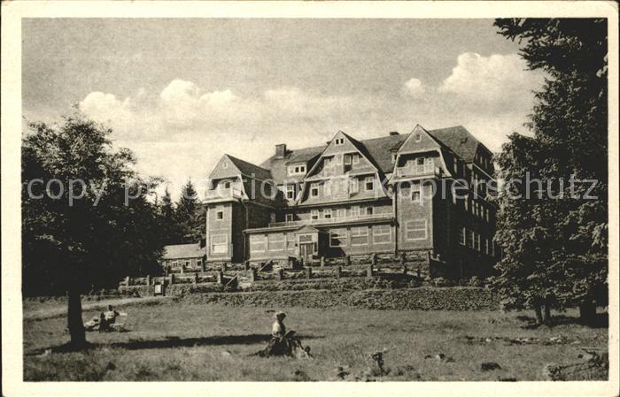 Ilmenau Thueringen Kurhaus Berghotel Gabelbach