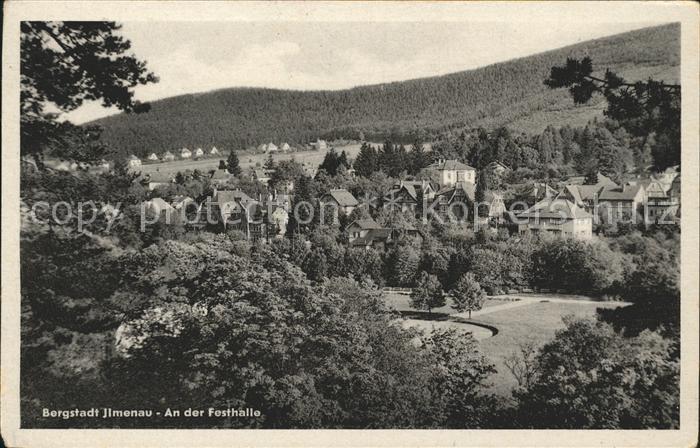Ilmenau Thueringen An der Festhalle