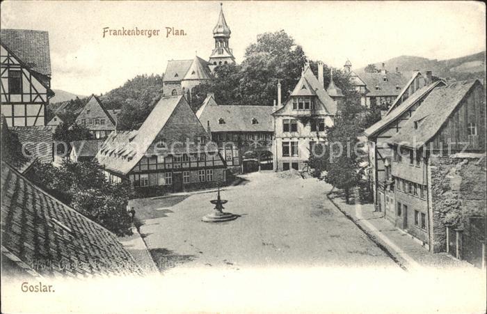 GOSLAR Harz Niedersachsen Frankenberger Plan