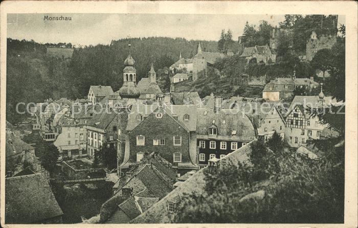 Monschau Montjoie NRW Ortspartie
