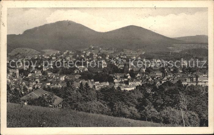 BADEN-BADEN BW Blick vom Friesenberg