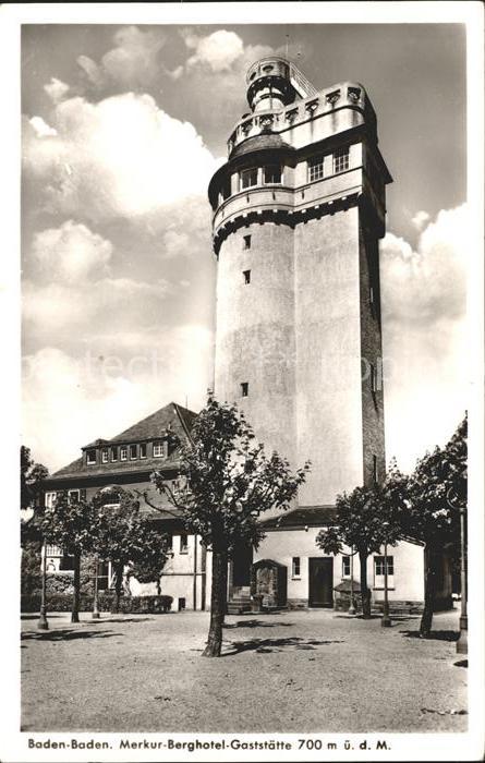 BADEN-BADEN BW Merkur-Berghotel Restaurant