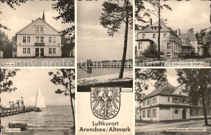 Arendsee Altmark Erholungsheim Waldheim Jugendherberge