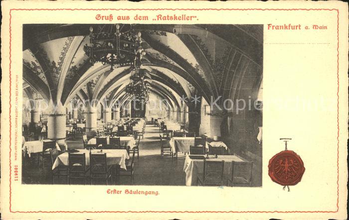 Frankfurt Main Ratskeller Restaurant