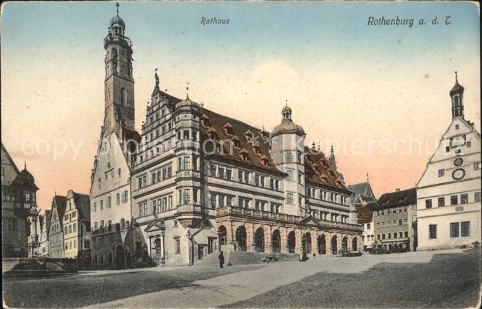 Rothenburg Tauber Rathaus
