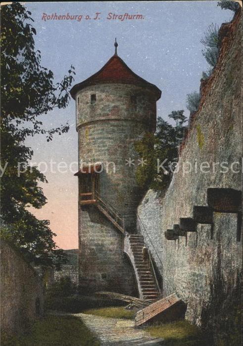 Rothenburg Tauber Strafturm