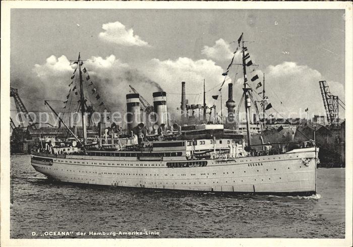 HAMBURG  CITY Dampfer Oceana