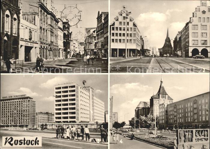 ROSTOCK  CITY Kroepeliner-Strasse Haus-Sonne Steintor Hotel Warnow Lange-Strasse